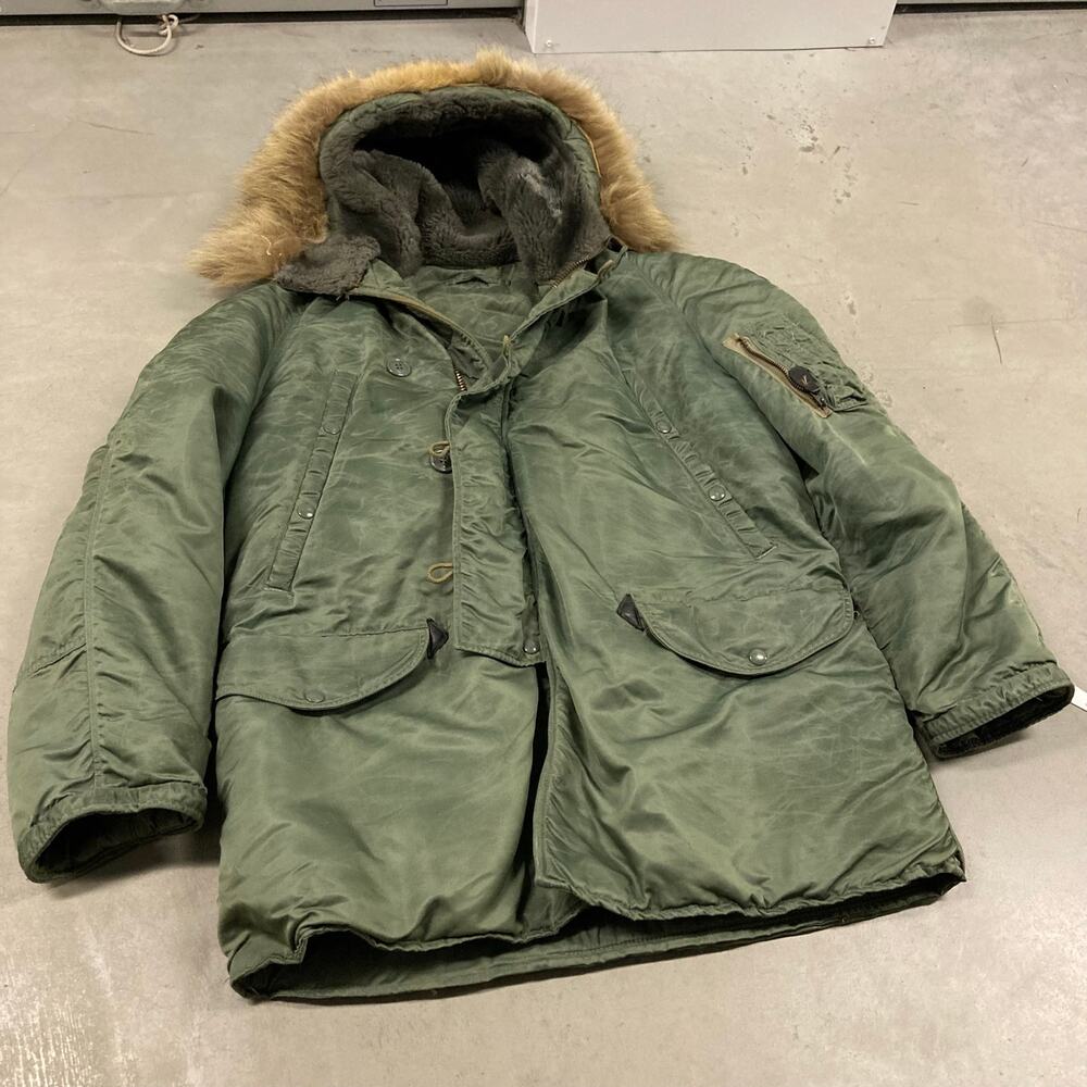 VTG 60s USAF 1511 N-3B Snorkel Parka military jacket